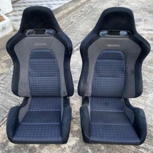 Original Recaro SR3 DC2 Black 2 seats | Wetmore Wheels