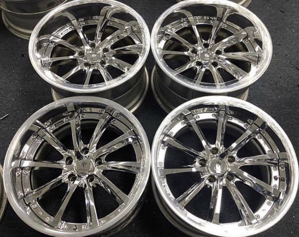 18” Weds Vishnu chrome 5x114.3 | Wetmore Wheels