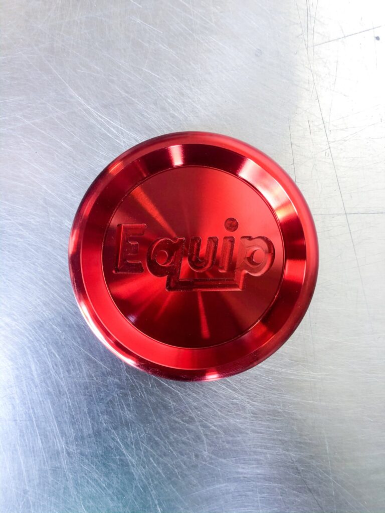 Work Equip Center Caps (Red) Wetmore Wheels