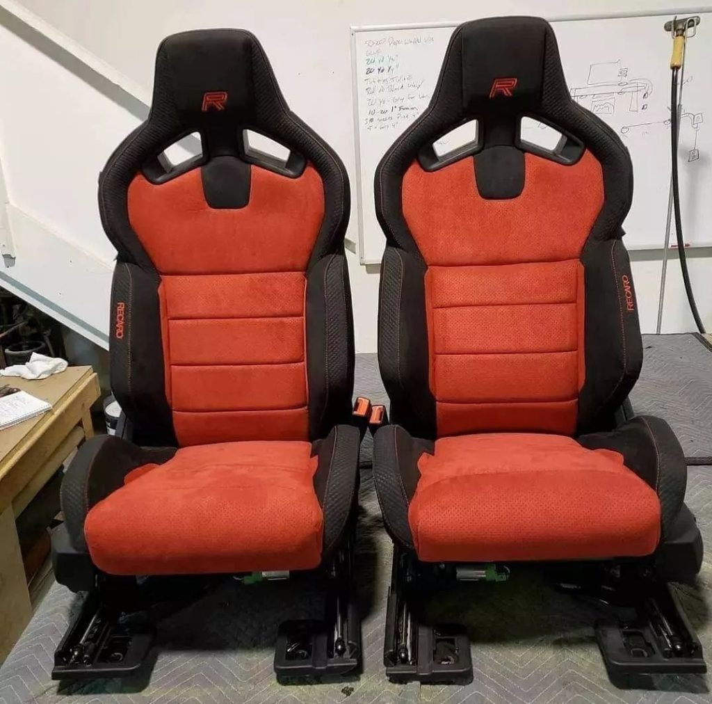 GT350 RECARO seats Wetmore Wheels